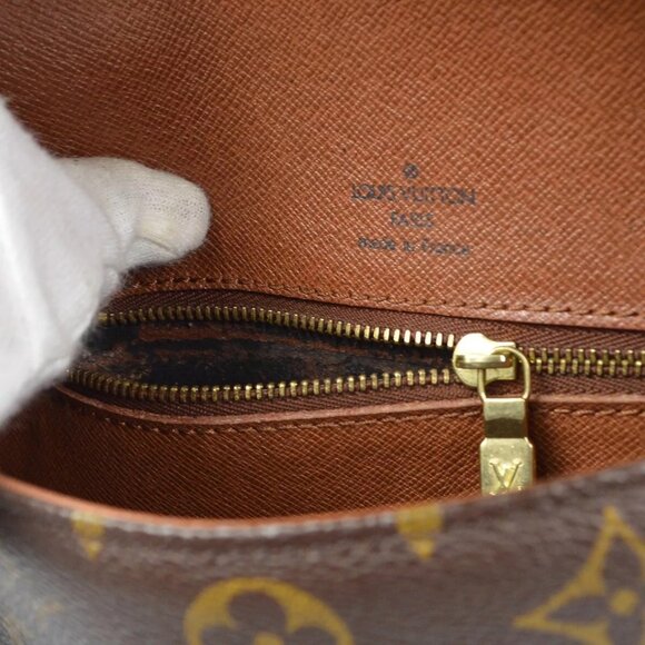 LOUIS VUITTON SAINT CLOUD MM SHOULDER BAG PURSE MONOGRAM - Picture 5 of 9